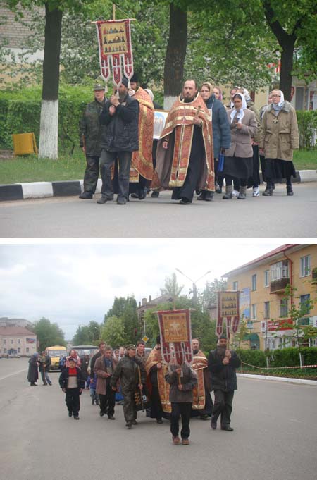 В городе Шумерле прошел Крестный ход, посвященный празднованию Дня славянской письменности и культуры